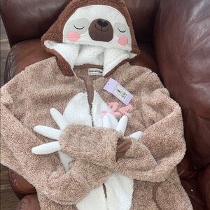 Adult Sloth Hooded Onesie